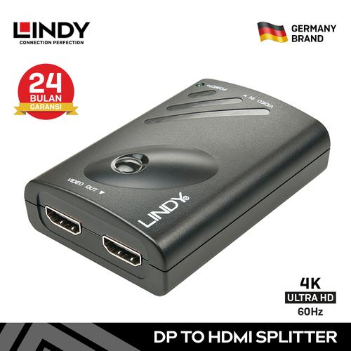 2 Port HDMI MST Hub Expander Splitter 