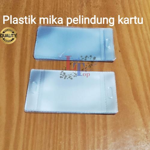 Jual Plastik mika pelindung kartu ATM / e-money / KTP