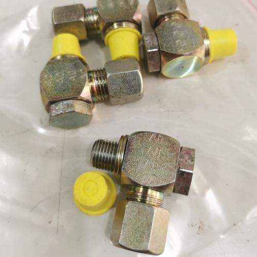 Jual Swivel Banjo Elbow 8s OD MM x 1/4" BSPP Single Ferrule Steel