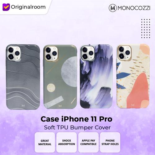 Foto Produk Monocozzi Case iPhone 11 Pro Soft TPU Cover Patternlab - Watery dari Originalroom