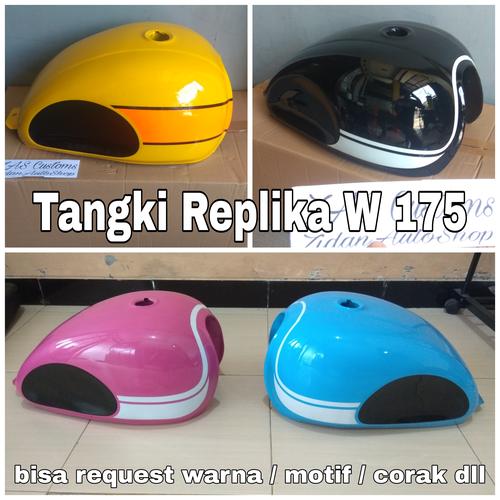 Jual Tangki W 175 W175 plus pelampung BBM Japstyle Caferacer request ...
