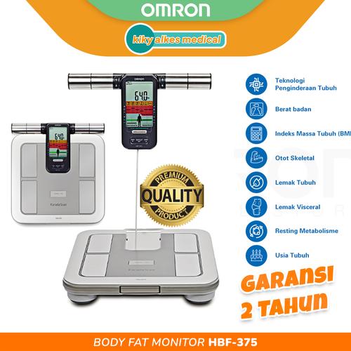 Jual body fat monitor omron hbf375 hbf 375 timbangan lemak tubuh omron