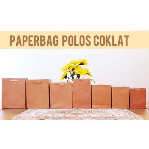 Gambar Paper Bag Polos / Paperbag Polos / Tas Kertas Coklat /Paper Bag Coklat - Kakak Mini dari CV. Anindya MItra Utama Kota Surakarta Tokopedia