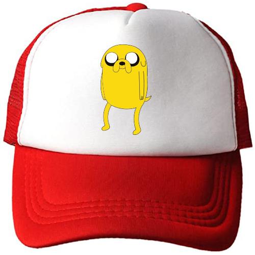 Topi jaring desain Adventure time jake 