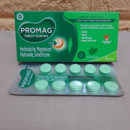 Jual promag tablet isi 10 tablet - Kota Tangerang - inabah_165 | Tokopedia