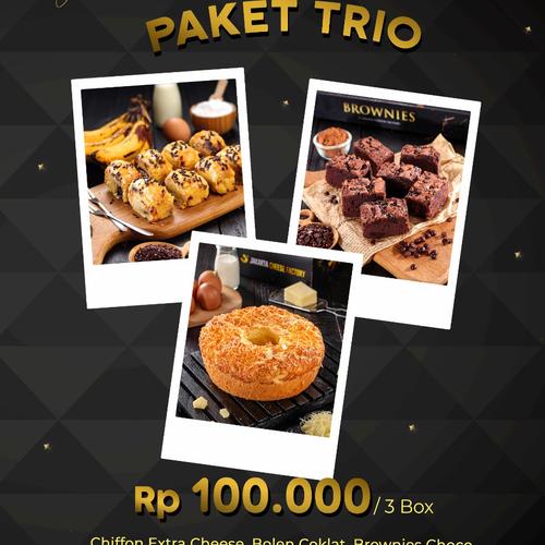 Jual Paket Trio Jakarta Cheese Factory Jakarta Selatan jakarta