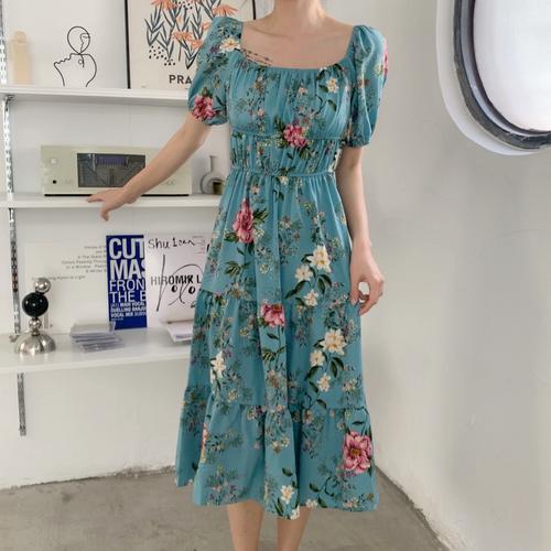 Jual BM - Dress Floral FISELLA NEW Baju 