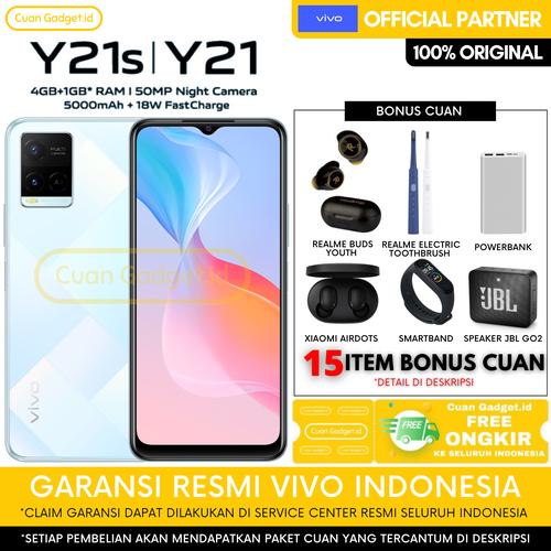 Jual VIVO Y 21 Y21 4/64 VIVO Y21S 4/128 Y21 S GARANSI RESMI INDONESIA