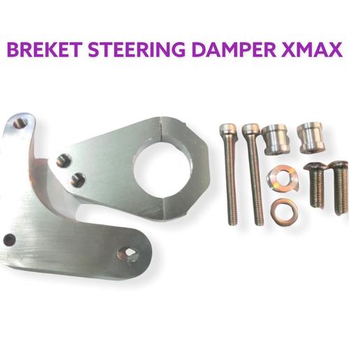 Jual Breket Steering Damper Xmax CNC T6 Premium Quality Jakarta Barat