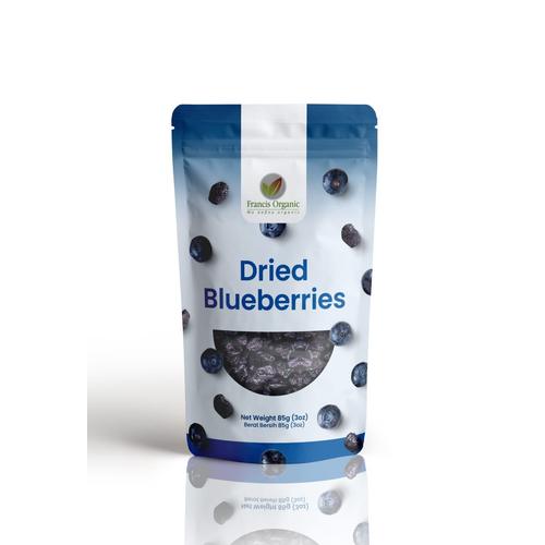 Gambar Dried Blueberries / Bluberry Kering Pocket Size by Francis Organic dari Francis Organic Tokopedia