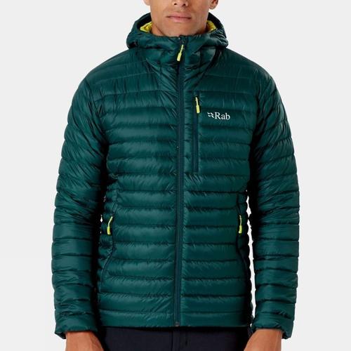 rab coat green