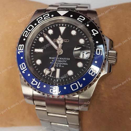 Jual Jam tangan pria Seiko Mod GMT Batman - Jakarta Utara - Nixnix part \u0026  mods jam Seiko | Tokopedia