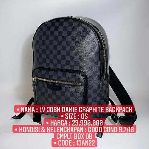 Jual louis vuitton josh backpack 