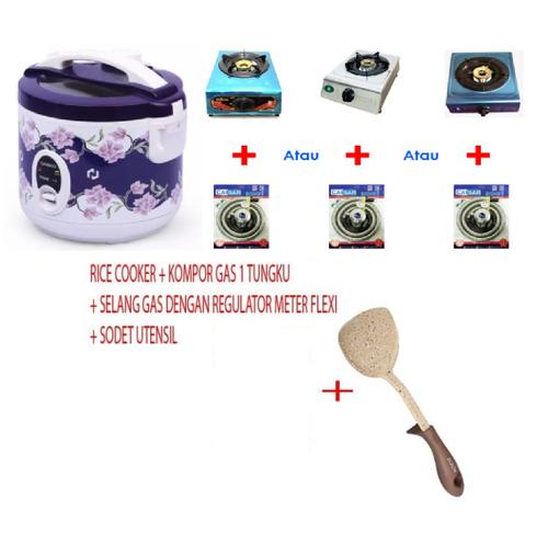 Jual Paket Spesial Untuk DapurMu Rice CookerKomporSet Regulator Gas