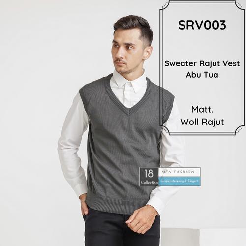 Rompi Sweater Vest Fit HISDERN Men's Plaid Slim Fit Suit Vest With