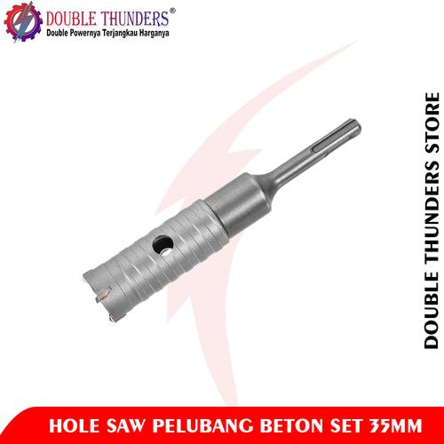 Jual DT Hole Saw Beton Set 35MM / Hole Saw Pelubang Beton Set Jakarta