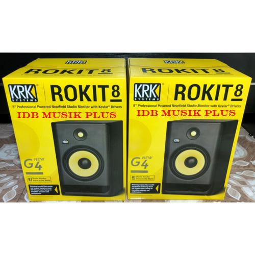 KRkスピーカーRokit8 G4 ペア(2本)