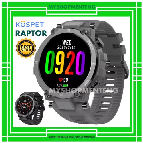 Promo KOSPET RAPTOR SMART WATCH IP68 TAHAN AIR - BLACK - Kab. Tangerang -  MY SHOP MENTENG | Tokopedia