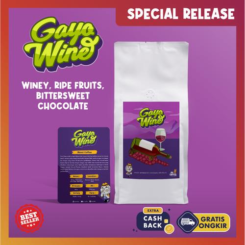 Gambar Kopi Arabika GAYO WINE 1kg | biji Kopi Aceh single origin arabica - BIJI SANGRAI dari Mr. O Coffee Jakarta Utara Tokopedia