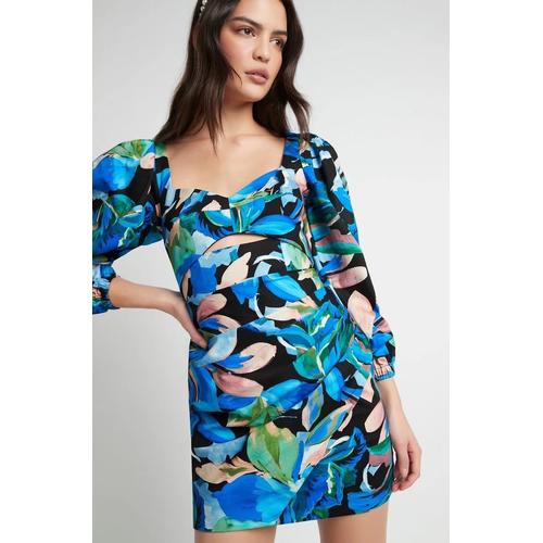 Jual Dress Import Blue Cut Out (XS,S,M 