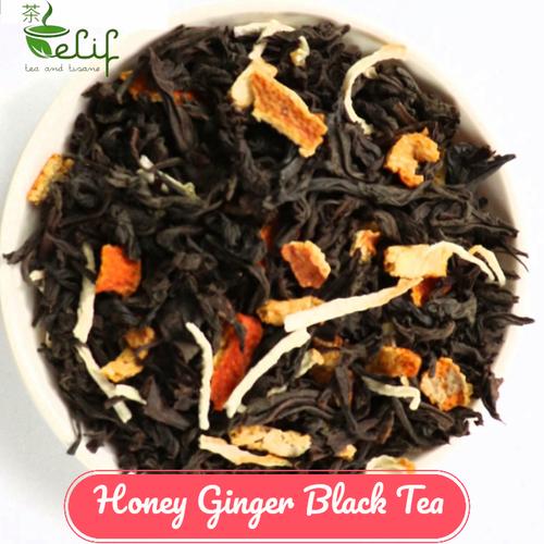 Jual Honey Ginger Black Tea Ginger, Dried Orange Fruit & Honey Black