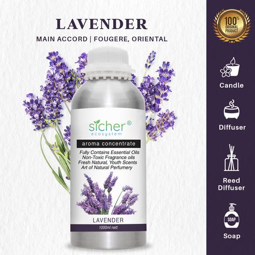 Gambar Sicher SA-105 Fragrance Oil Lavender 1000ml dari Sicher Ecosystem Jakarta Utara Tokopedia