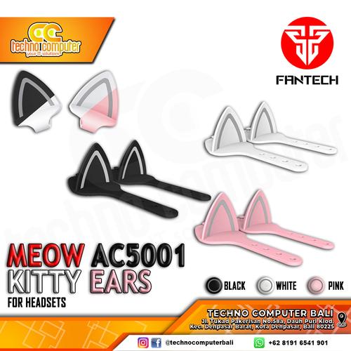 Gambar Fantech AC500 MEOW Kitty Ears for Headset dari Techno Computer Bali Kota Denpasar Tokopedia