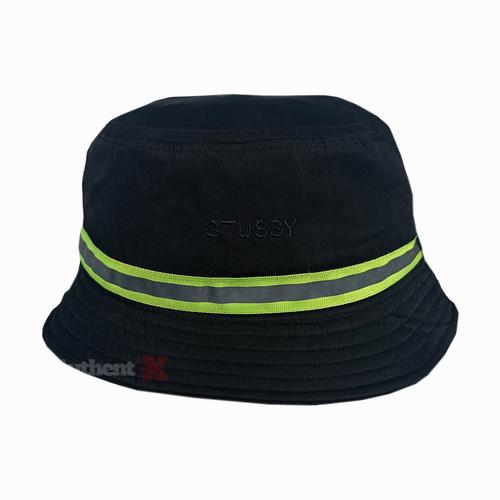 Jual STUSSY REFLECTIVE TAPE BUCKET HAT 