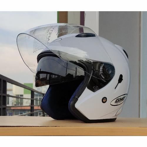 Jual HELM HALF FACE GMT/HELM DOUBLE VISOR/HELM MOTOR SNI/HELM MURAH