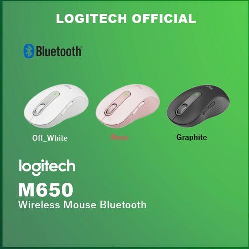 Promo Logitech M650 Wireless Mouse Bluetooh M650 L M 650 Graphite 