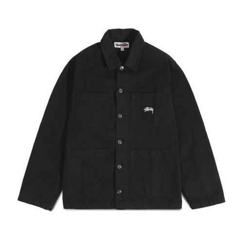 Jual Stussy Denim Chore Jacket Washed 