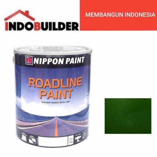 Jual NIPPON ROADLINE PAINT 1 KG HIJAU GREEN / CAT MARKA JALAN Kab
