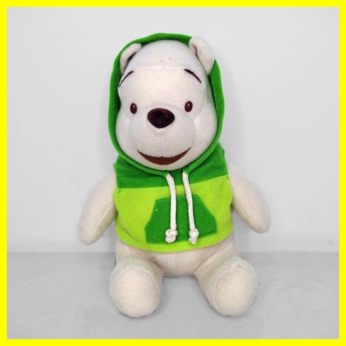 Gambar Mainan Anak Boneka Duduk Karakter Disney Winnie The Pooh Hoodie Hijau dari Iyesh Online Store Kota Surabaya Tokopedia