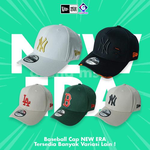 Gambar Topi New Era Baseball Hat NY Boston Red Sox Grade ORIGINAL - NY Merah, Tanpa Box dari Grand MSG Jakarta Pusat Tokopedia