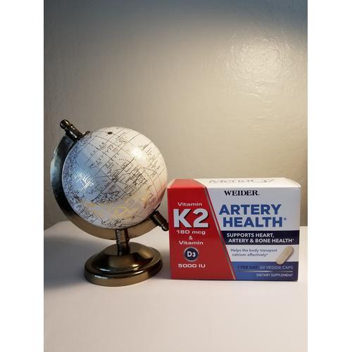 Jual Weider Artery Health with Vitamin K2, 60 Veggie Capsules