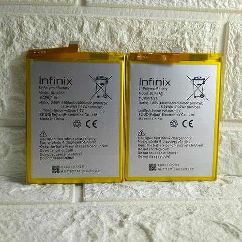 Jual BATERAI INFINIX NOTE4 PRO X571 X 571 BL-44AX BL44AX ORIGINAL