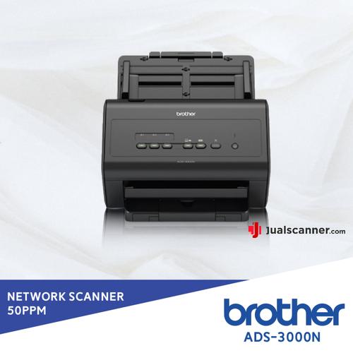 Gambar Scanner Brother ADS-3000N Network Scanner 50 Lembar/Menit - (A4/Legal) dari Jual Scanner Official Jakarta Barat Tokopedia