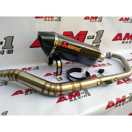 Jual Knalpot Racing Akrapovic Layang Evo Carbon R15 VVA R15M V4 V3 V2 ...