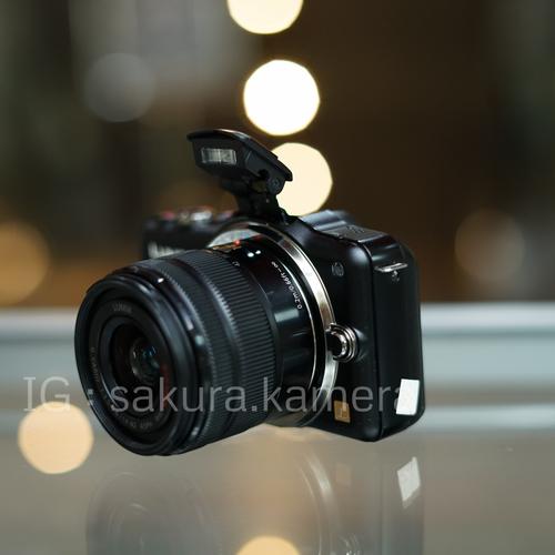 ミラーレス一眼 PANASONIC DMC-GF3 14-42mm レンズ付 難（Jual 