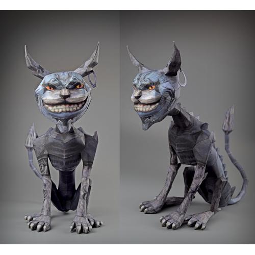 Jual Cheshire Cat Alice Papercraft - Kab. Bekasi - Papercraft Tiviti ...