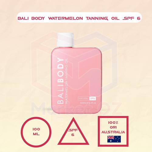 Jual Bali Body Watermelon Tanning Oil SPF6 100mL Original Australia