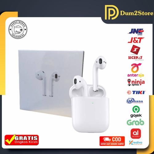 Jual Airpods Apple Ori Oem Gen 2 With Wireless Charging Clone 1 1 - Kota  Depok - Dum2 Store | Tokopedia