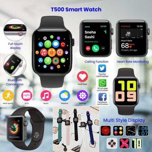 Jual JAM TANGAN SMARTWATCH T500 BLUETOOTH CALLING WATERPROOF SMARTBAND -  Putih - Jakarta Barat - ALFA - ACC | Tokopedia