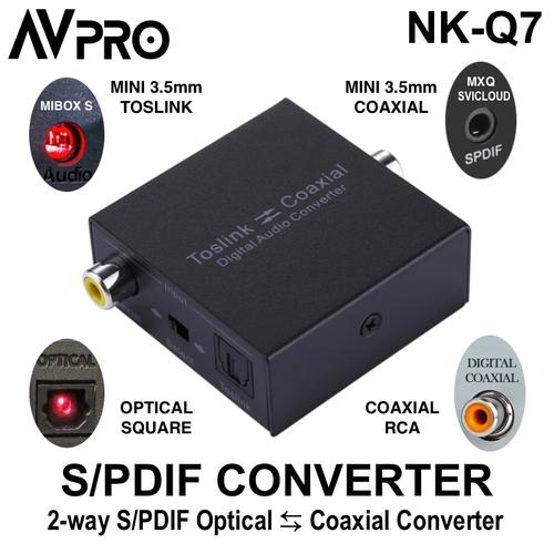 Jual AVPRO SPDIF CONVERTER Optical 