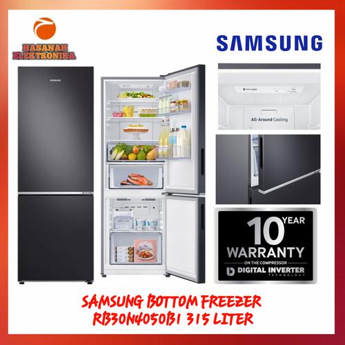 Jual SAMSUNG KULKAS RB30N4050B1 BOTTOM FREEZER 315 LITER DIGITAL