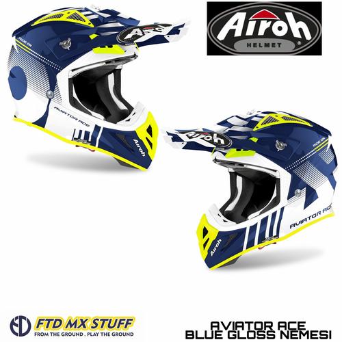Jual HELM AIROH AVIATOR ACE 2022 NEMESI 