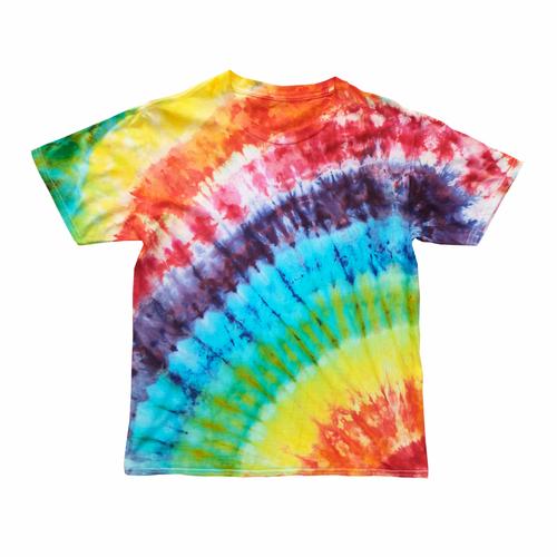 Jual Tie Dye T-shirt Diagonal Rainbow 