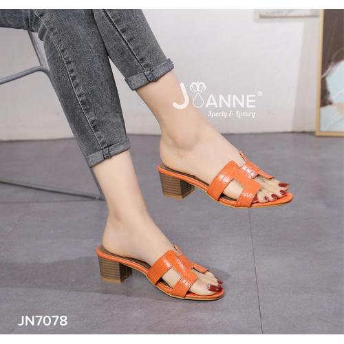 Jual Chunky Heels Shoes JN7078 Sandal 