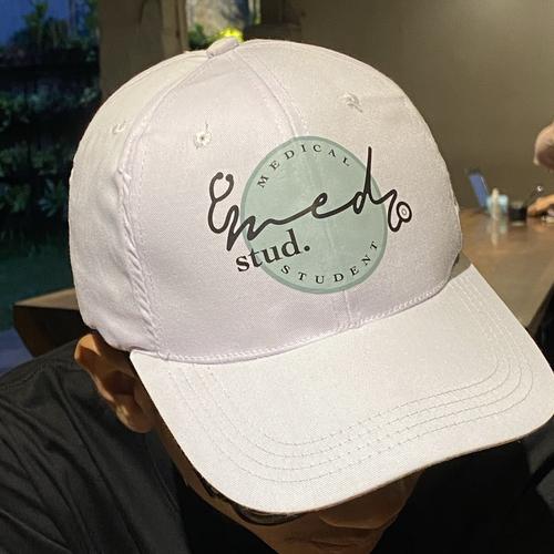 Jual Baseball cap putih - Kota Bandung 