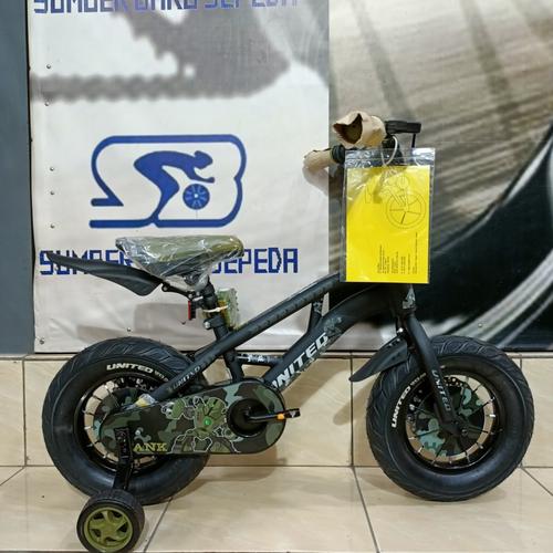 Sepeda Anak BMX United Tank 12 Inch 